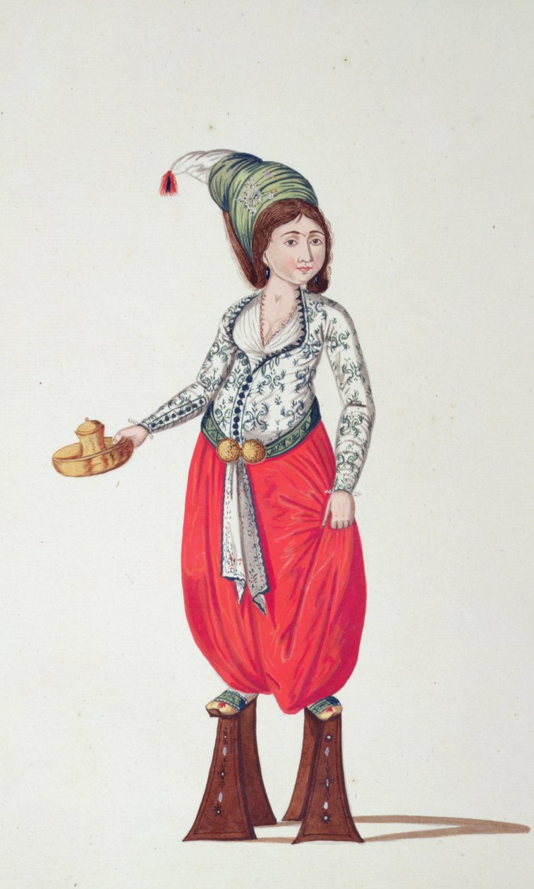 French_School_-_The_Baths_Ottoman_period_third_quarter_of_18th_century_(wc_on_paper)_-_(MeisterDrucke-416280)